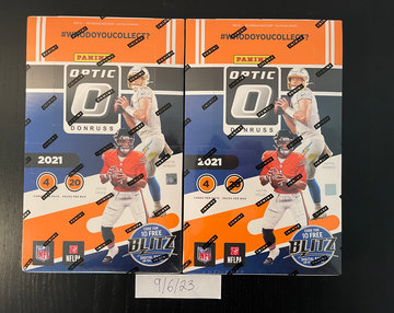 2021 Panini Donruss Optic NFL Football Retail Boxes - Lot of 2