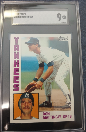 1984 Topps Don Mattingly ROOKIE