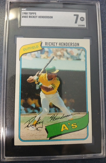 1980 Topps Rickey Henderson 