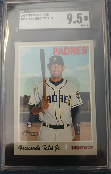 2019 Topps Heritage Fernando Tatis Jr 