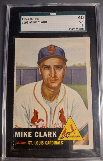 1953 TOPPS MIKE CLARK