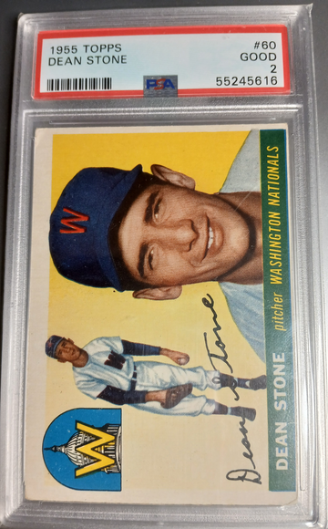 1955 TOPPS DEAN STONE