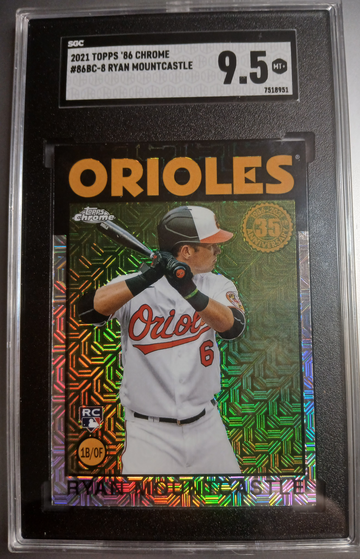 2021 Topps Chrome Ryan Mountcastle 