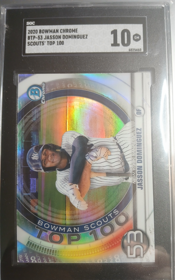 2020 BOWMAN CHROME SCOUTS TOP 100