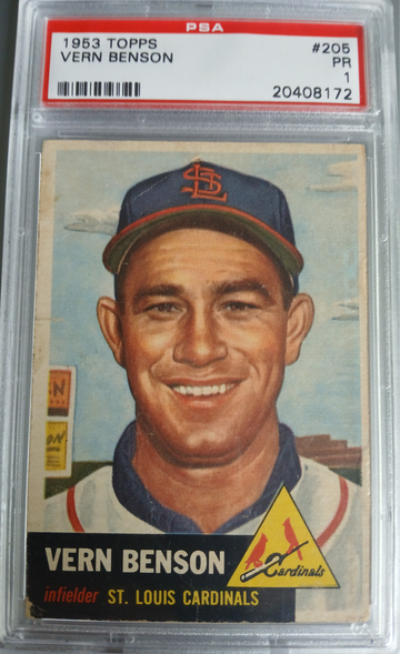 1953 Topps Vern Benson