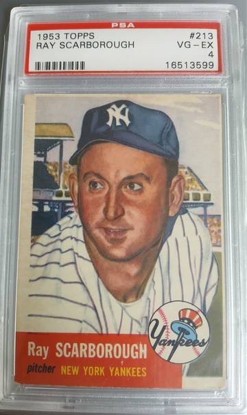1953 Topps Ray Scarborough