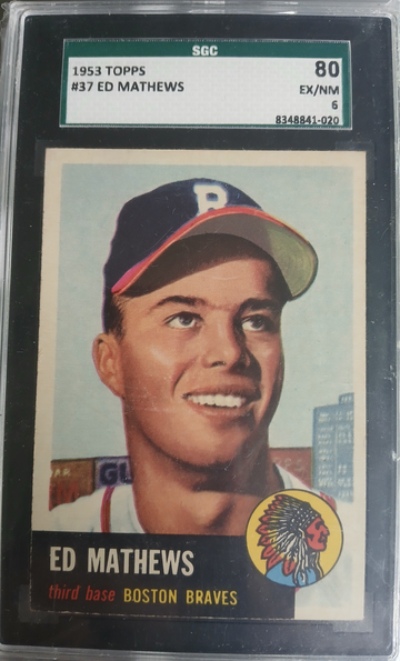 1953 Topps Ed Mathews