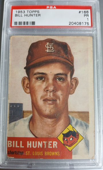 1953 Topps Bill Hunter