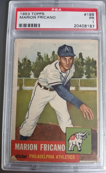 1953 Topps Marion Fricano