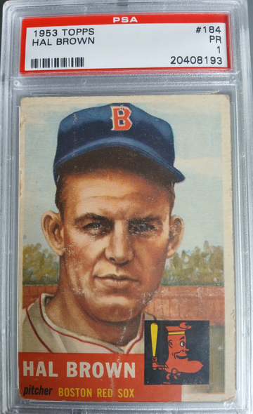 1953 Topps Hal Brown