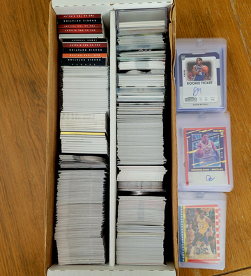 Large RC, Auto, relic, insert basketball lot
