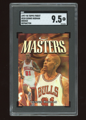 1997 Finest Dennis Rodman refractor