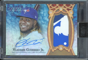 2022 Topps Dynasty Vladimir Guerrero Jr Logoman 1/1