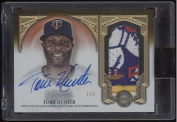 2023 Topps Dynasty Torii Hunter