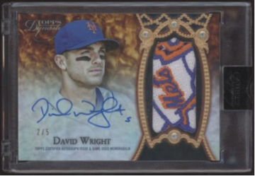 2022 Topps Dynasty David Wright