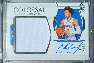 2021 National Treasures Cade Cunningham RC /99