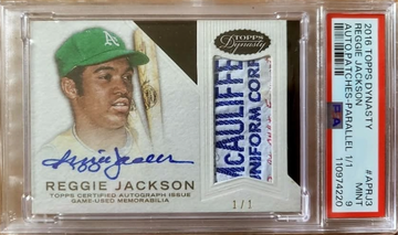 2016 Topps Dynasty Reggie Jackson 1/1