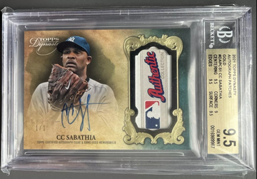 2021 Topps Dynasty CC Sabathia 1/1