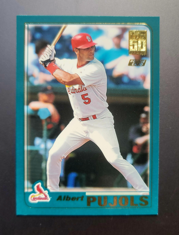 2001 Topps Traded Albert Pujols rc 