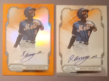 2019 Topps Sterling Ronny Mauricio autos