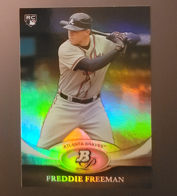 2010 Bowman Platinum Freddie Freeman rc
