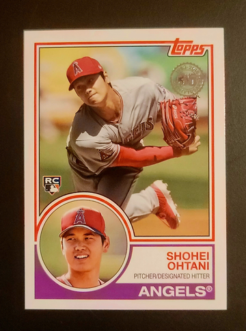 2018 Topps Update Shohei Ohtani 1983