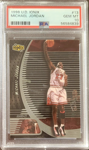 1998 UD Ionix Michael Jordan