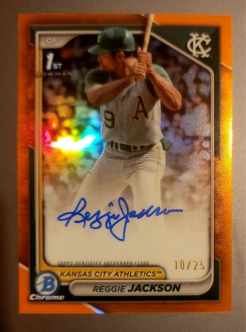2024 Bowman Chrome Reggis Jackson /25