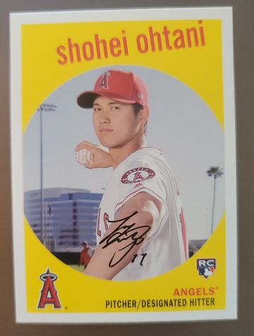 *DEAL* 2018 Topps Archives Shohei Ohtani rc