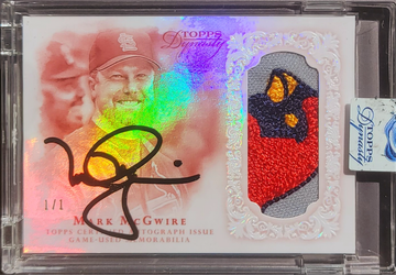 2015 Topps Dynasty Mark McGwire 1/1