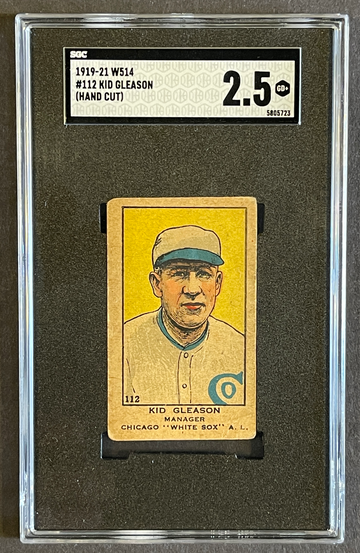 1919-21 W514 Kid Gleason #112 SGC 2.5 