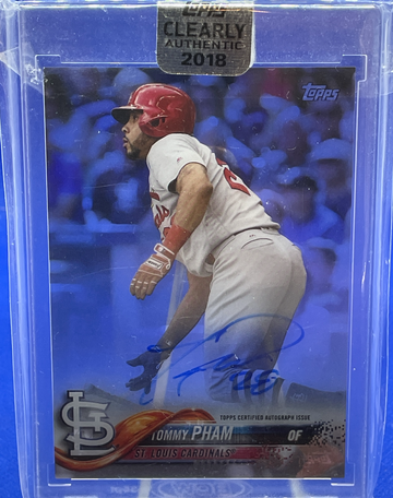 2018 Topps Clearly Authentic Auto TOMMY PHAM
