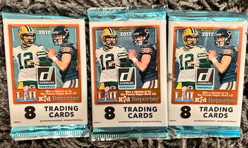 2017 NFL Donruss Wax Packs 1x Mega 2x Blaster Mahomes RC