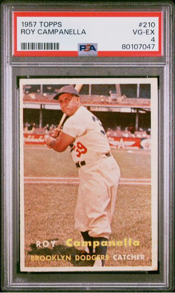 1957 Topps Roy Campanella #210 PSA 4 [BL-2.25]