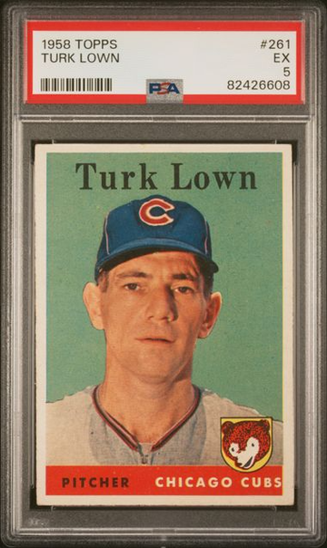 1958 Topps Turk Lown #261 PSA 5 [BL-3.13]