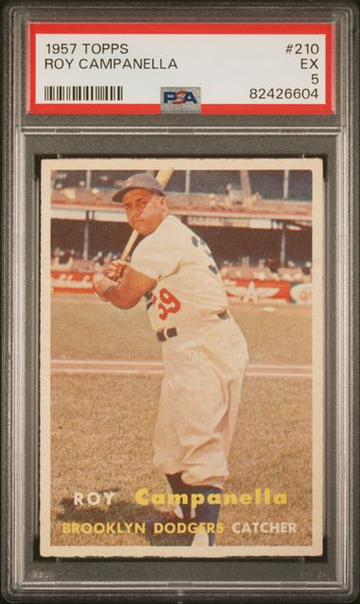 1957 Topps Roy Campanella #210 PSA 5 [BL-3.14]