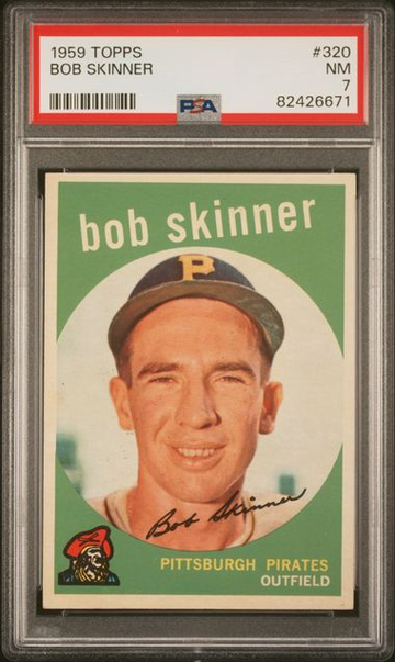 1959 Topps Bob Skinner #320 PSA 7 [BL-1B.6]
