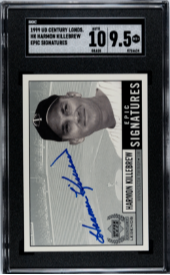 1999 Upper Deck Century Legends Harmon Killebrew Epic Signatures SGC 9.5 [BL-1C.25]