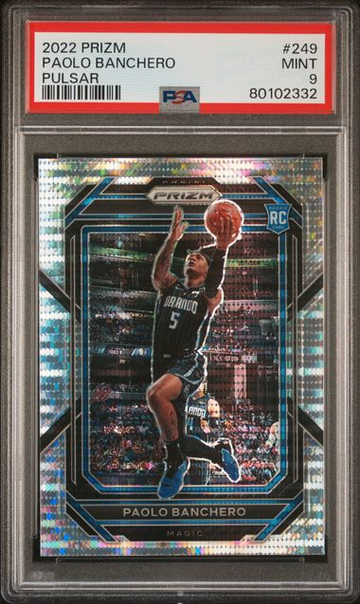 2022 Panini Prizm Paolo Banchero Pulsar #249 PSA 9 [BK-2A.37]