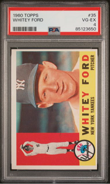 1960 Topps Whitey Ford #35 PSA 4 [BL-3B.4]