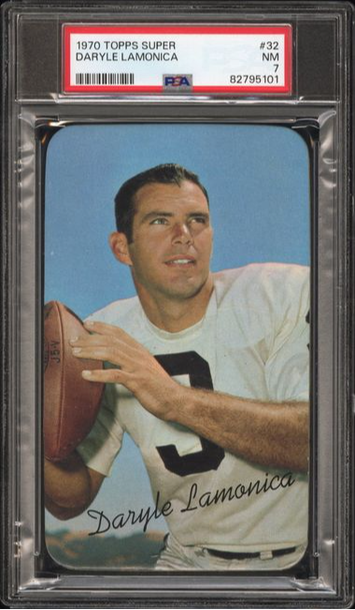 1970 Topps Super Daryle Lamonica #32 PSA 7 [FT-3A.4]