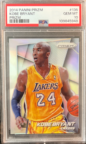 2014 Prizm Silver Kobe Bryant PSA 10