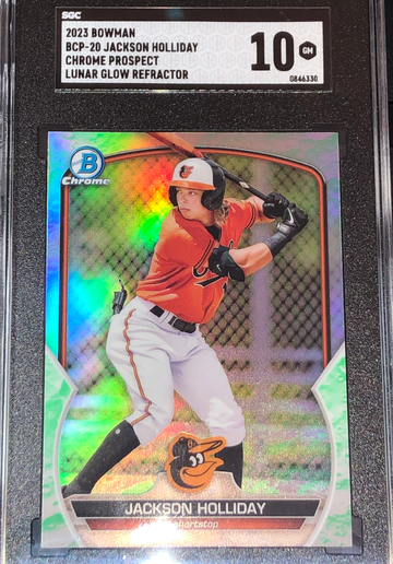 2023 bowman BCP-20 Jackson Holliday Lunar Glow Refractor 