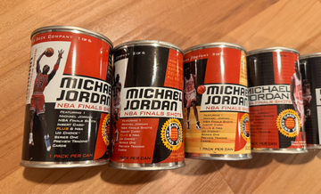 Upper Deck Michael Jordan Finals Shots Tin Can Set 1-6 Sealed NEW w/ Pack Inside