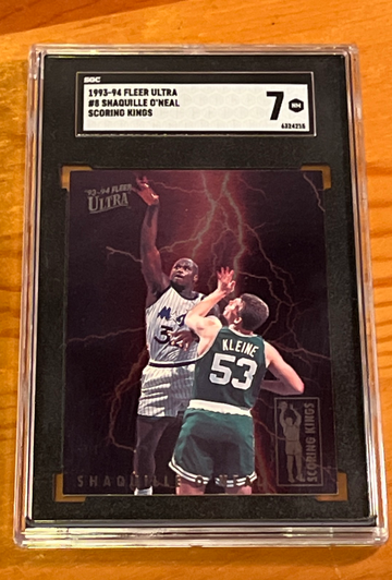 1993-94 fleer ultra scoring kings #8 Shaquille O’Neal SGC 7 