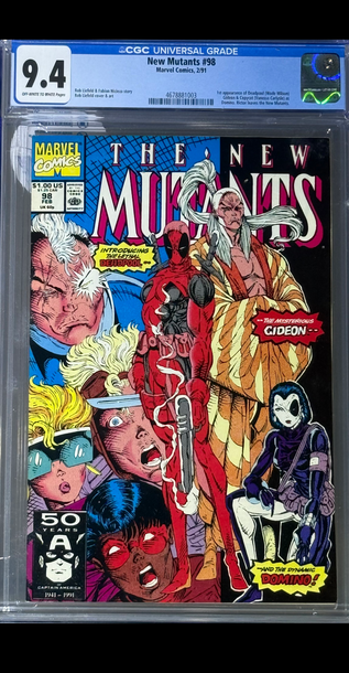 New Mutants #98 CGC 9.4
