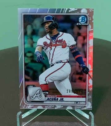 2020 Bowman Chrome Refractor /499 Ronald Acuna Jr. 