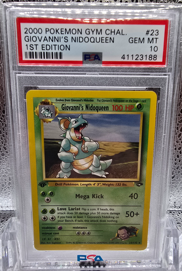 2000 Pokemon Giovannis Nidoqueen PSA 10