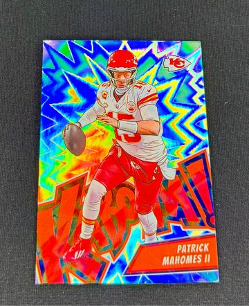 2024 Patrick Mahomes Panini Absolute Kaboom Holo Vertical #28 KABOOM! Football SP