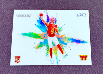 2024 Jayden Daniels Panini Prizm Color Blast Rookie Rainbow #3 Colorblast SP RC